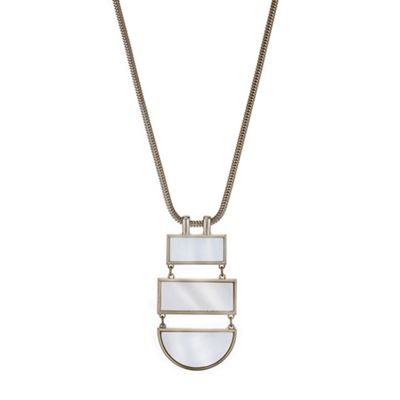 Designer pearl multi shape necklace